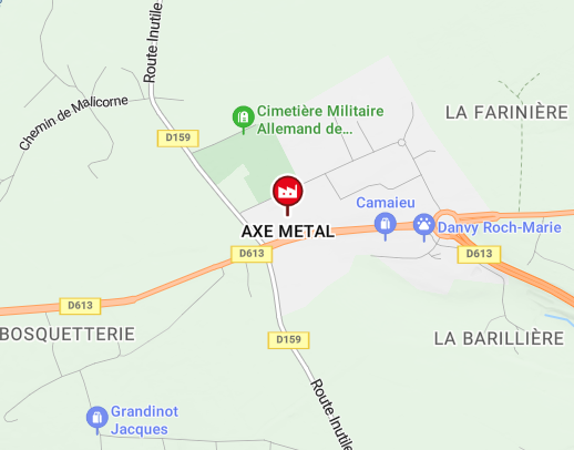 Carte et localisation de Axe Metal