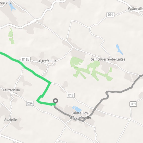 Carte et localisation de Empreinte