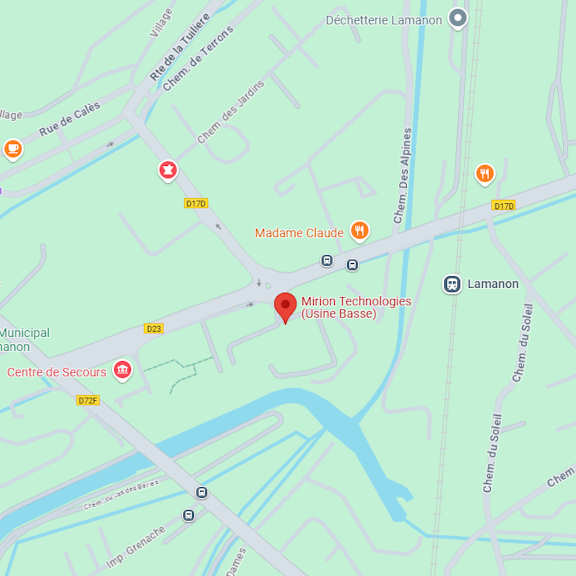 Carte et localisation de Mirion Technologies