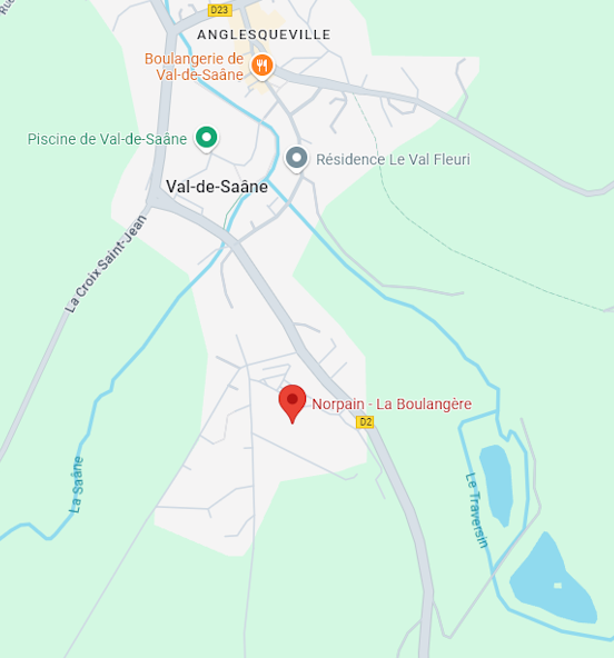 Carte et localisation de NOR’PAIN-LA BOULANGERE