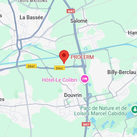 Carte et localisation de Proferm