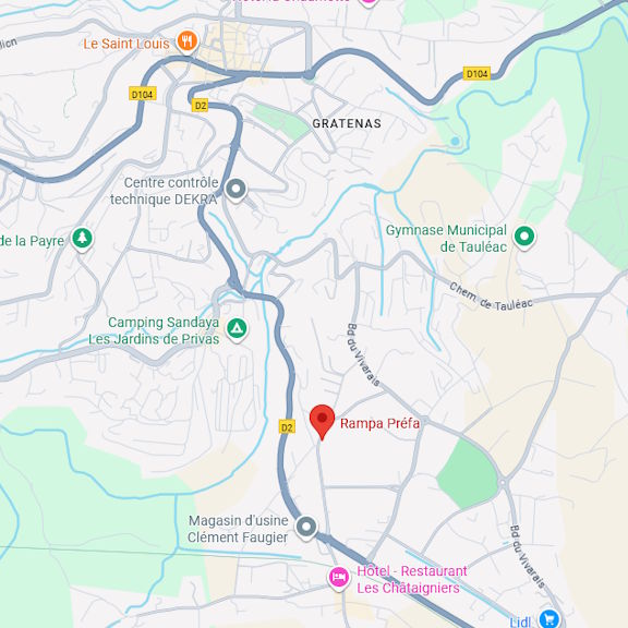 Carte et localisation de Rampa Prefa