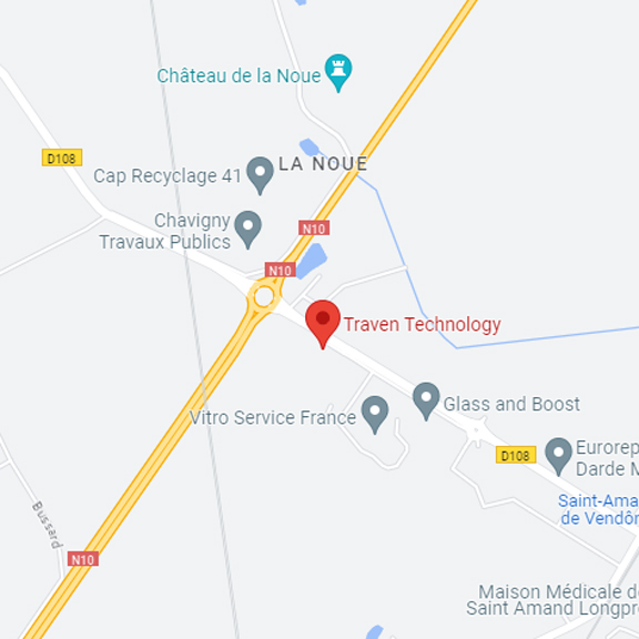 Carte et localisation de Traven Technology