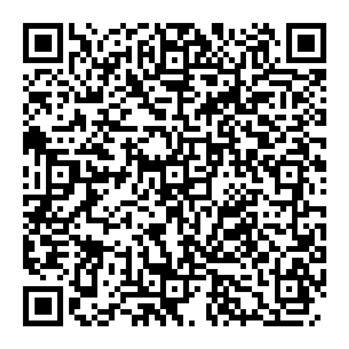 QR code du plan d’accès au Centre d’Affaires Campus